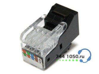 Модуль Keystone Jack RJ-45 (8P8C), категория 5е, самозажимной SINELLS SNL-8p8c5