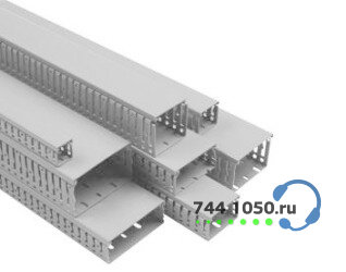 Короб перфорированный 100х60 в комплекте с крышкой (метр) Efapel 14080 CCZ