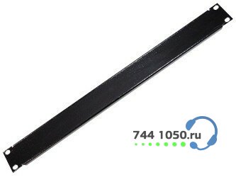 Панель-заглушка 19 дюймов, 1U, черная GYDERS GDR-BCPB