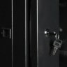 Шкаф настенный 19 дюймов 6U 600х350х368 GYDERS GDR-66035B, стеклянная дверь черный