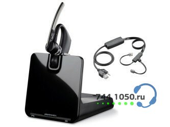 Plantronics Voyager Legend CS-APC42 беспроводная гарнитура для мобильного и стационарного телефонов в комплекте с электронным микролифтом PL-B335-APC4