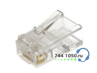 Разъем вилка RJ45 8P8C под витую пару категория 5 SINELLS SNL-RJ45 8P8C5