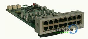Модуль аналоговых абонентских линий 16 портов CID DTMF-приемники Samsung OfficeServ OS7400BSL3/EUS