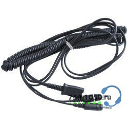 Витой шнур с QD для подключения гарнитуры к звуковой карте компьютера Plantronics (PL-CAB-PC)