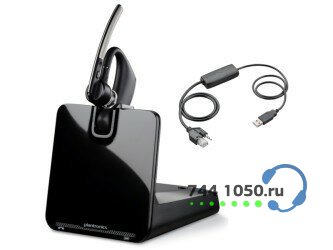 Plantronics Voyager Legend CS-APU72 беспроводная гарнитура для мобильного и стационарного телефонов с микролифтом для Cisco, Nortel, Avaya