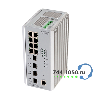 ELTEX MES3510P промышленный коммутатор 8 портов 1G с PoE