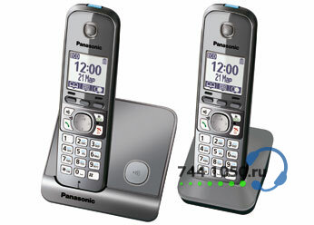 Радиотелефон Panasonic KX-TG6712Ru (2 трубки в комплекте)