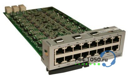 Плата расширения 16 внешних аналоговых линий Samsung OfficeServ KP-OSDB16T/EUS