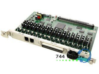 Плата 16 внутренних аналоговых портов с поддержкой Caller ID Panasonic KX-TDA0177XJ