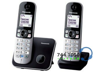 Радиотелефон Panasonic KX-TG6812Ru (2 трубки в комплекте)