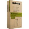 Серверный шкаф 19 дюймов напольный 42U GYDERS GDR-426060GM, 600x600x2085