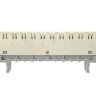 Размыкаемый плинт 2/10 универсальный маркировка 1...10, кат. 5е SINELLS DP-10/10profil/5