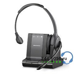 Plantronics W710/A-M-APC42 беспроводная гарнитура PL-W710/A-M-APC42 с электронным микролифтом для стационарного телефона Cisco и MS Lync