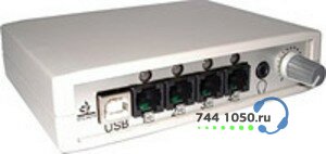 Четырехканальное внешнее USB-устройство записи разговоров Незабудка STC-H219