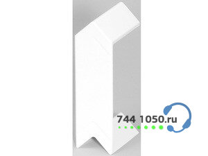 Плоский угол для короба 185х65 Efapel 16063 ABR