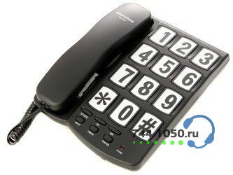 Проводной телефон Колибри KX-530 черный