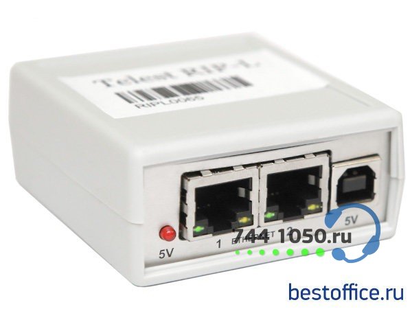 Telest RIP-L Система записи телефонных разговоров на компьютер для 1 IP-телефона (Ethernet)
