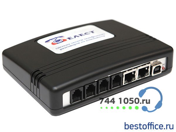 Telest RL4-E Система записи телефонных разговоров на компьютер для 4 аналоговых линий