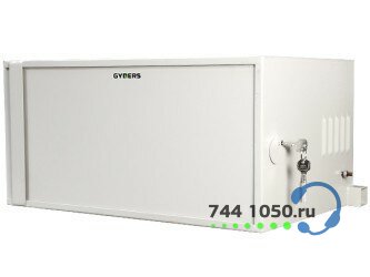 Настенный шкаф 19" 9U 600х600х501 GYDERS GDR-96060GA, металлическая дверь серый