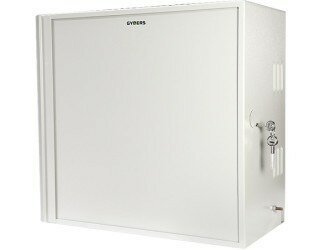 Настенный шкаф 19 15U 600х600х769 мм GYDERS GDR-156060GA, металлическая дверь серый