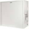 Настенный шкаф 19 15U 600х600х769 мм GYDERS GDR-156060GA, металлическая дверь серый