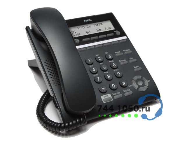 IP телефон NEC ITY-6D-1P(BK) TEL