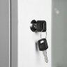 Серверный настенный шкаф 19 9U 600х600х501 GYDERS GDR-96060G, стеклянная дверь серый
