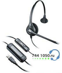 Профессиональная гарнитура Plantronics SupraPlus NC Wideband USB, оптимизирована для MOC, Lync (PL-HW251N-USB)