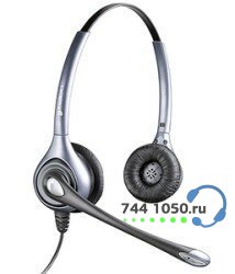Телефонная гарнитура Plantronics Supra Plus BNC Wideband (PL-HW361N/A) Silver