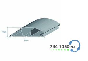 Напольный короб 75х17 Efapel 10120 CCZ