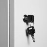 Шкаф настенный 19 12U 600х450х635 GYDERS GDR-126045GM, металлическая дверь серый