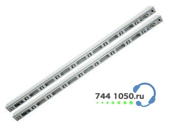 Вертикальный органайзер для шкафов 47U шириной 800 мм пара, серый GYDERS GDR-VTW-047G